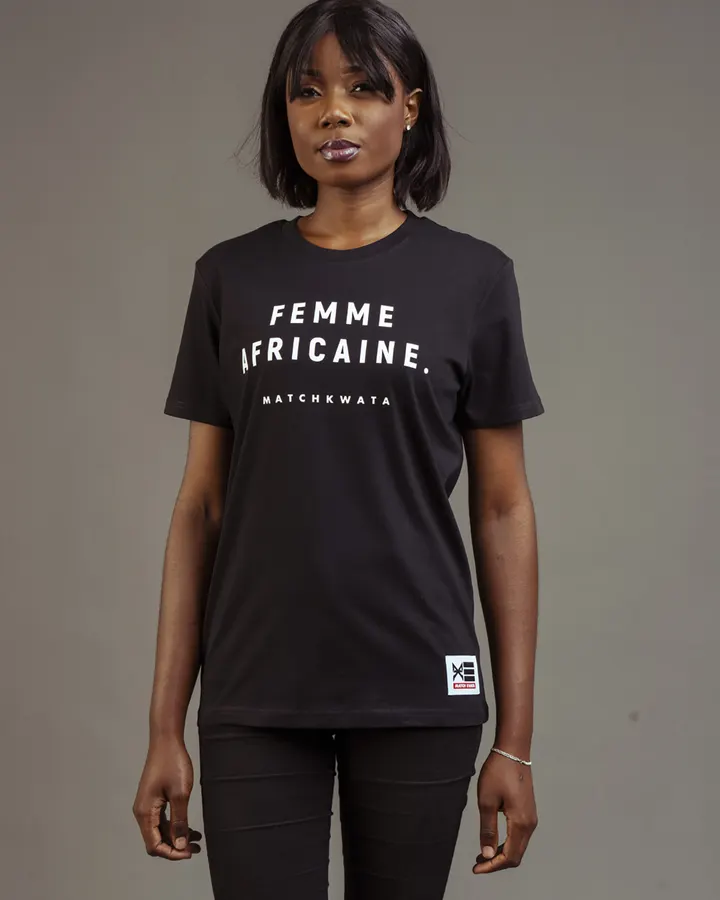 Femme Africaine - Noir